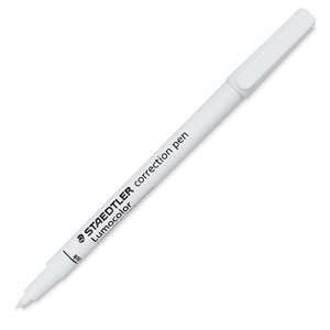  Staedtler Lumocolor Permanent Markers   Correction Pen 