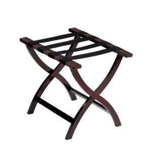  Contour Wood Luggage Rack  2 Pack