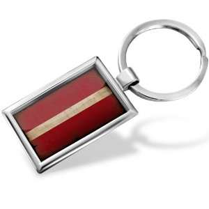  Keychain Latvia Flag   Hand Made, Key chain ring 