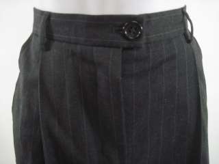 LAUREL Gray Wool Pinstripe Blazer Pant Suit Size 34  