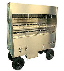 BRAZILIAN BBQ GAS GRILL FOR CATERING   35 SKEWERS  