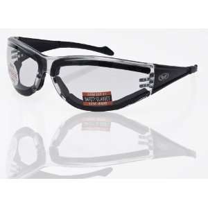  Full Throttle Motorcycle Wrap Around Safety Glasses 