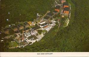 Old Crow Distillery, Frankfort, KY postcard  