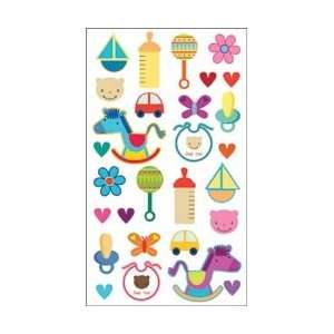  Sticko Sparkler Classic Stickers Baby Icons; 6 Items/Order 