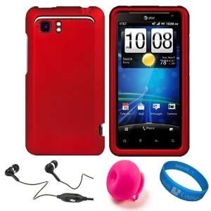 for AT&T HTC Vivid 4G Android Smartphone + Black Hands free Headphones 