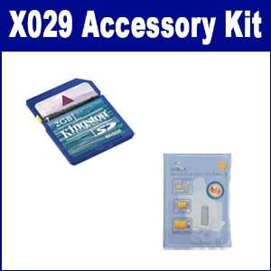  Vivitar ViviCam X029 Digital Camera Accessory Kit includes 