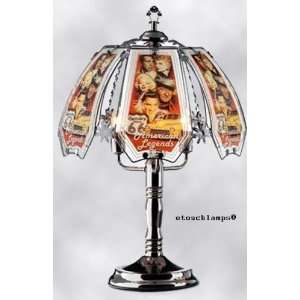 American Legends Touch Lamp with Pewter Base