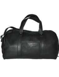 nba atlanta hawks black leather corey duffel bag