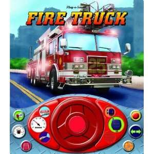  Fire Truck Steering Wheel Sound Book [Board book] Editors 