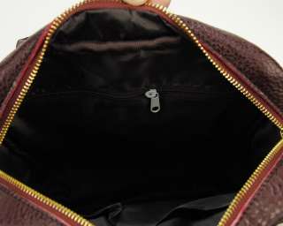 Mens Genuine Leather Messenger Shoulder Bag Casual Satchel Tote 