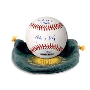 Matt Kemp Autographed Baseball Inscribed MLB Debut   5/28/06 (UDA 