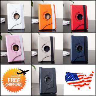   Cover Rotating Swivel Stand for  Kindle Fire 7 Colors  