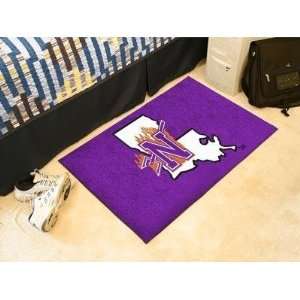 Northwestern State NSU Demons Starter Rug/Carpet Welcome/Door Mat 