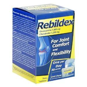 Rebildex Dietary Supplement, For Joint Comfort and Flexibility, 30 