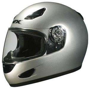  AFX FX 20 Solid Helmet   Medium/Silver Automotive