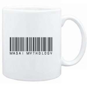  Mug White  Masai Mythology   Barcode Religions Sports 