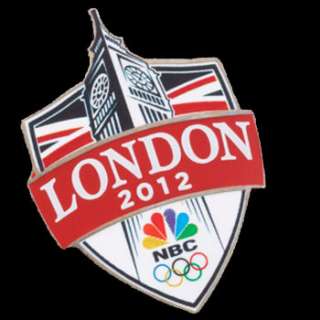 NEW 2012 NBC Olympic Media Sponsor Pin   Official London Olympics Big 