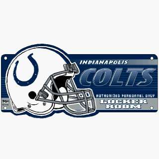  NFL Indianapolis Colts Locker Room Sign *SALE* Sports 