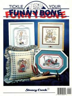 Counted Cross Stitch Pattern~TICKLE YOUR FUNNY BONE  