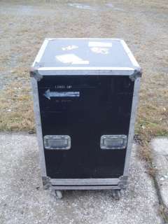 Large Road Case with Casters Great for Guitar Amplifier etc.  