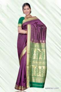   one of the most sensuous of attire the sari adorns a woman to become