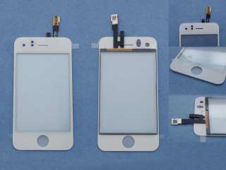   White Touch Screen Glass Digitizer For iPhone 3GS 8GB/16GB/32GB  