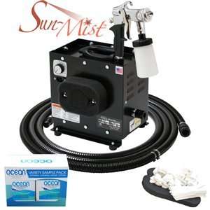 Sun Mist Sunless Spray Tanning System with Ocean DHA Solution Sunless 