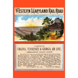   By Buyenlarge Western Maryland Railroad 20x30 poster