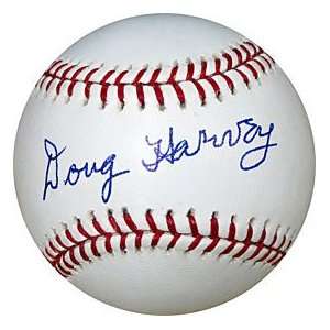  Doug Harvey Autographed / Signed Baseball (JSA) Sports 