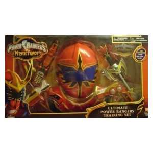 Power Rangers Mystic Force Exclusive Ultimate Red Ranger Training Set 