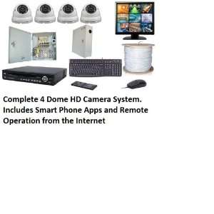  4 SONY CAMERA High Definition DVR Surveillance System 