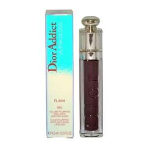Dior Addict Ultra gloss Flash # 982 Black tie Plum By Christian Dior 