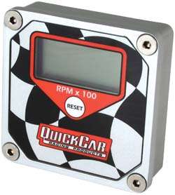 QuickCar LCD Tach Digital Tachometer IMCA Late Model  