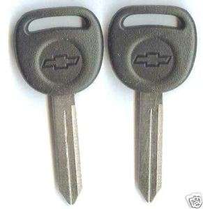 Chevy Chevrolet Colorado 2000 2005 Two Uncut OEM Keys  