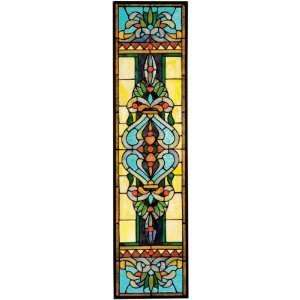   Art Glass Blackstone Hall Tiffany style Stained Glass Window Panel