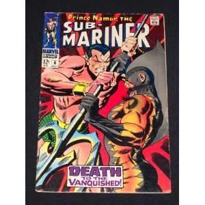   Marvel 1968 Silver Age Comic Book Prince Namor 