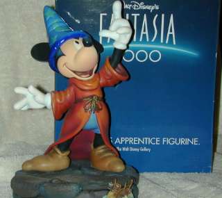   Gallery Fantasia 2000 Mickey Mouse Sorcerers Apprentice Figurine NIB