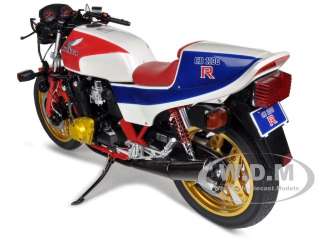 1983 HONDA CB1100R (RD) WHITE WITH RED AND BLUE STRIPES 1/6 BY AUTOART 