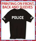 POLICE SHERIFF SECURITY T SHIRT TEE ALL SIZES fbi law
