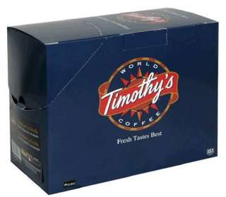 Timothys World Coffee K cups Pick Your Flavor 50 48 44  