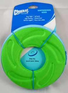 Chuckit Amphibious Toss Ring Floating Frisbee  