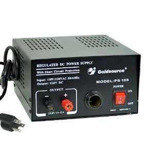  Goldsource® PS 105 DC Regulated 13.8 volt / 10 amp Power 
