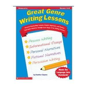  Scholastic 978 0 439 26724 3 Great Genre Writing Lessons 