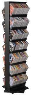 Oak 312 CD/DVD/Blue ray Media Storage Tower/Rack/Shelf  