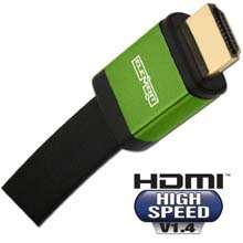 13 FT HDMI V1.4 HIGH SPEED W/ ETHERNET FLAT CABLE CL3  