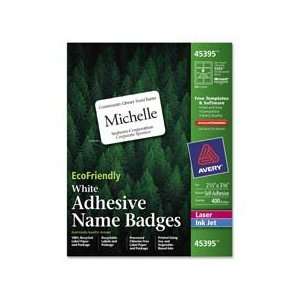  Avery Consumer Products  Labels, Name Badges, 2 1/3x3 3/8 