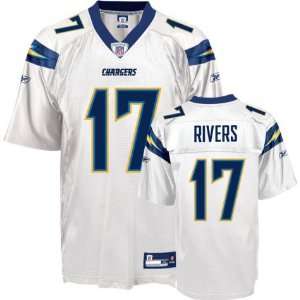   San Diego Chargers #17 Philip Rivers Road Replica Road Jersey Sports