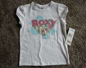 Roxy Toddler White Top Size 2T  