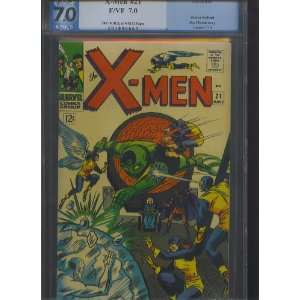  marvel Xmen #21 PGX Graded & Certified 7.0 Comic Book from 