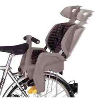 Beto Deluxe Reclining Baby Bicycle Seat   CCS 001 GREY 
